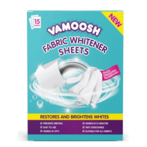 Листи для відбілювання тканин Vamoosh White Sheets, 15 шт